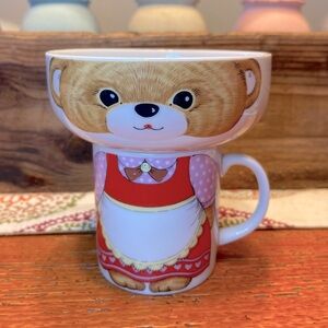 Japan Stacking Bowl Cup Bear